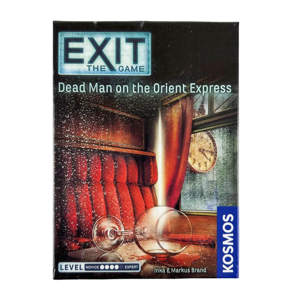Escape Room Card Game Decks – The Abandoned Cabin, Haunted Roller Coaster, Dead Man on the Orient Express, House of Riddles