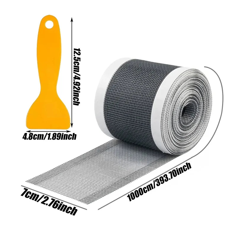 Cuttable Self-Adhesive Drain Hair Catcher – Disposable Mesh Filter for Shower, Bath & Kitchen (Cut-to-Fit, Multi-Pack)