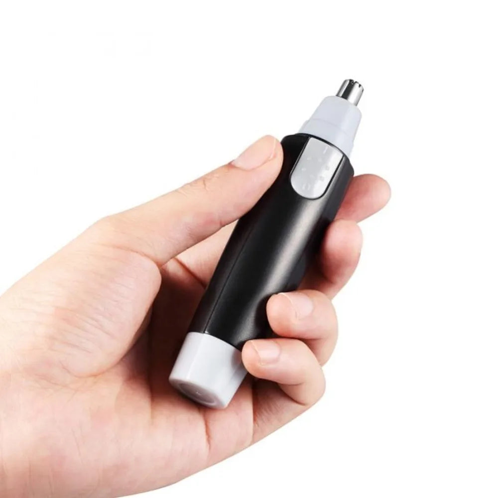 Rechargeable Nose & Ear Hair Trimmer Groomer – Cordless Facial Hair Clipper for Men & Women