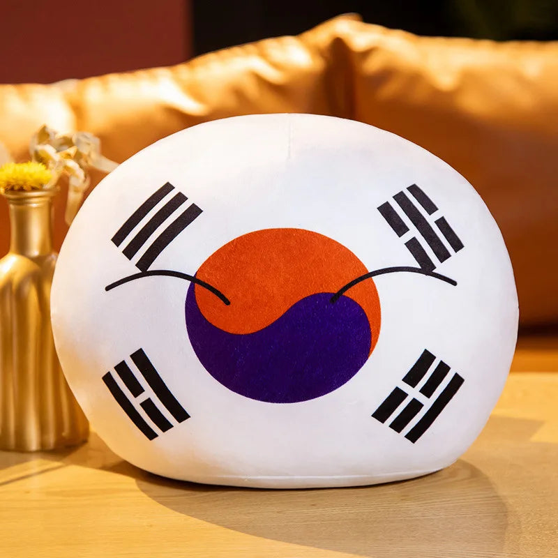 Polandball Countryball Plush Keychain 10 cm (3.9 in) 70 Designs Country Ball Pendant Stuffed Toy for Kids