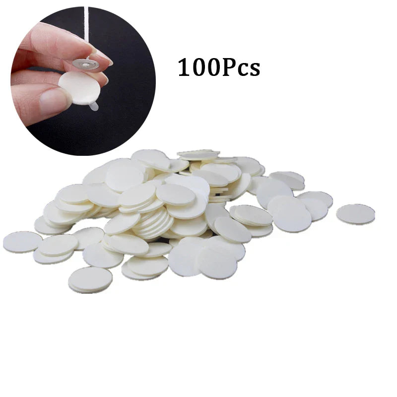 120-Pack Waxed Cotton Candle Wicks with Metal Stands, Smokeless Wicks for DIY Soy, Gel & Paraffin Candle Making