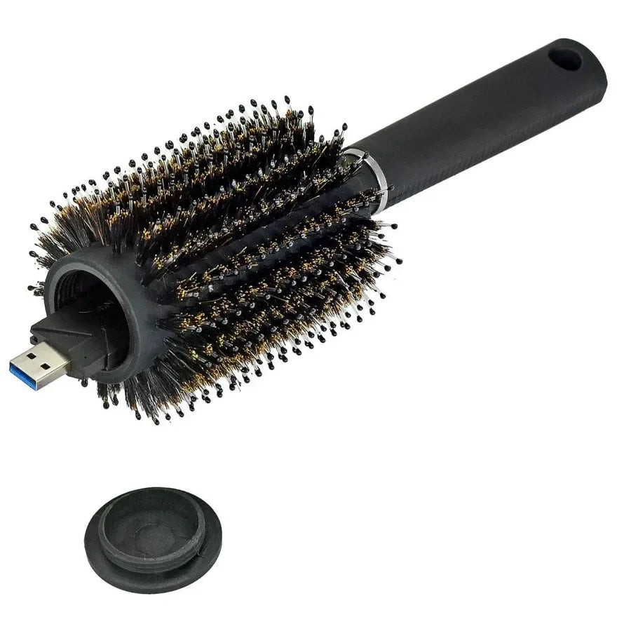 Hidden Compartment Hair Brush Comb Discreet Stash Safe for Travel and Home