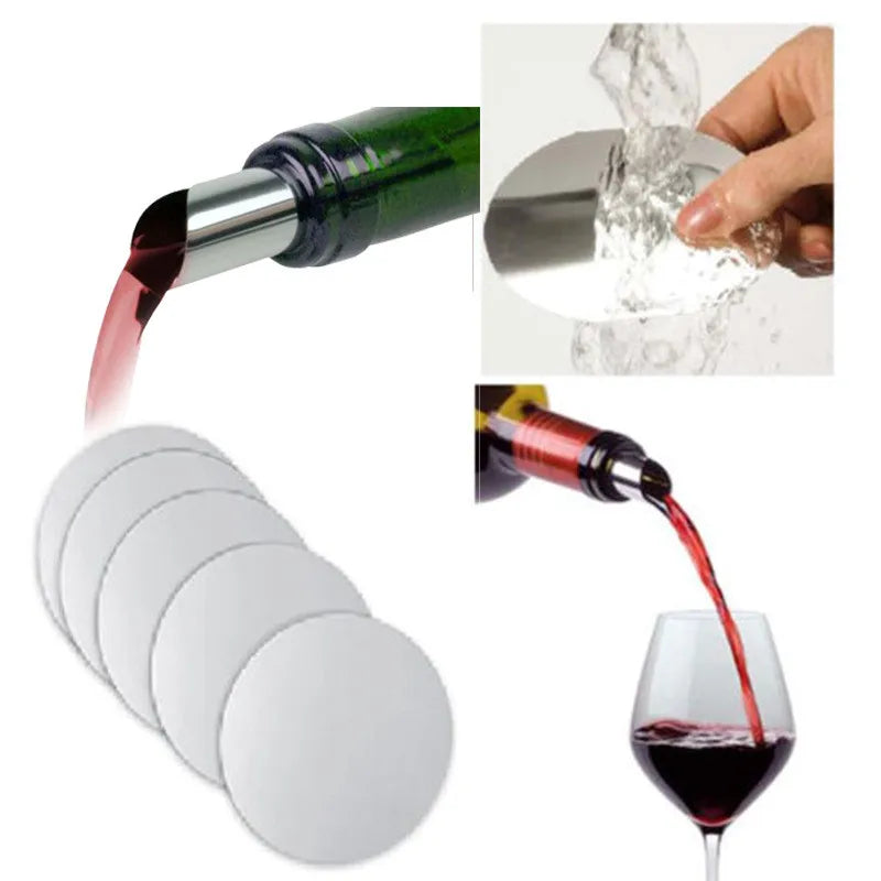 1/2 Pack Wine Aerator Pourer – Fast Aerating Bottle Spout for Red Wine, Drip-Free Pourer and Stopper