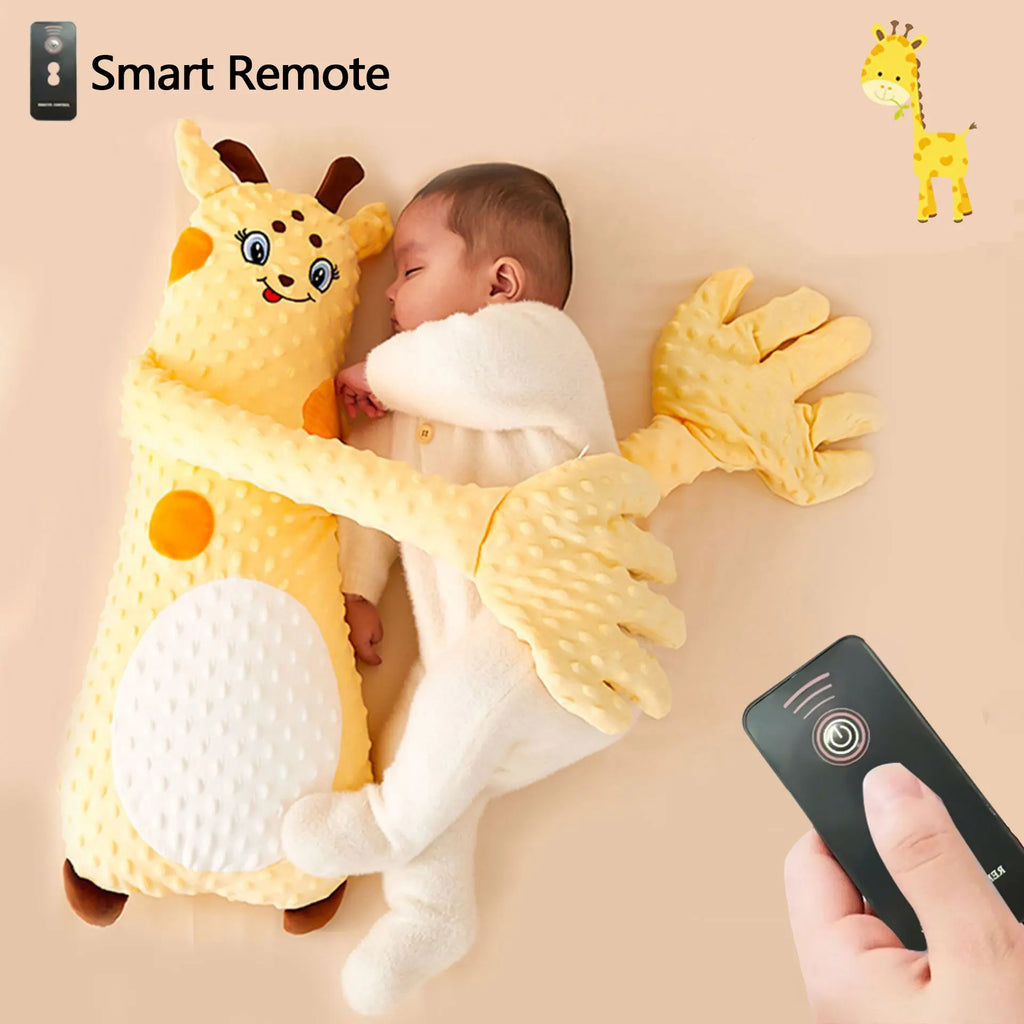 Automatic Palm-Pat Baby Sleep Pillow – Soothing Patting Doll Sleep Aid 64 x 25 cm (25.2 x 9.8 in)