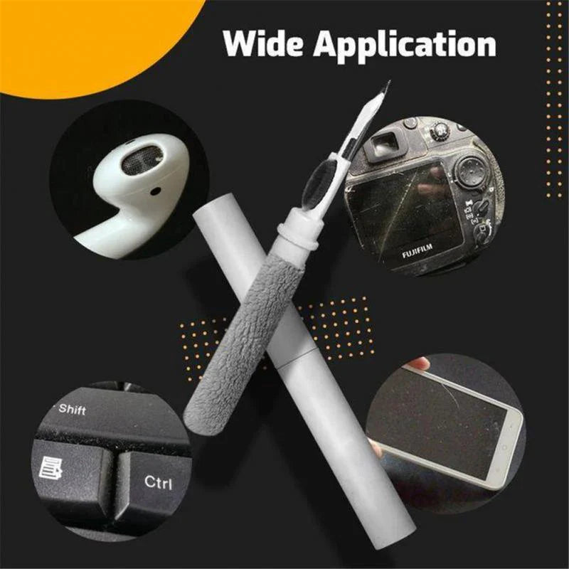 Earbuds Cleaning Kit – Cleaning Pen with Brush & Picks for AirPods, Earphones and Cases, Compatible with Xiaomi Samsung