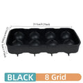 Silicone Ice Ball Maker Tray – 4/6/8-Grid Ice Mold for Cocktails, Chocolate & Jelly – Food-Grade Dishwasher-Safe