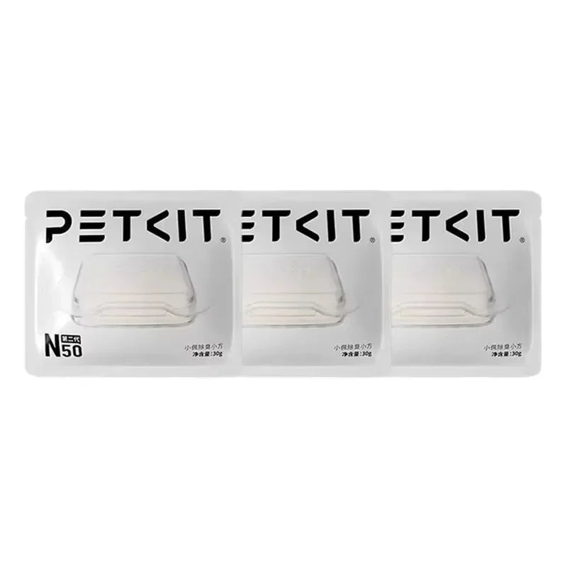 Deodorant Cube Refill for Automatic Cat Litter Box, 3-Pack (5 x 5 x 1 cm / 1.97 x 1.97 x 0.39 in) Odor Control