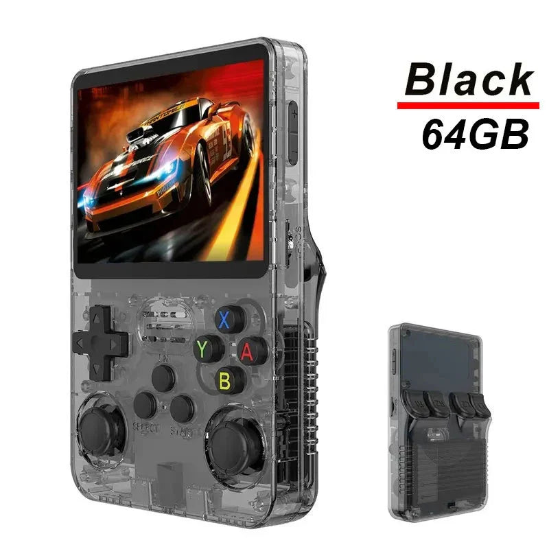 Retro Handheld Game Console 3.5-Inch (8.9 cm) IPS 640x480 — 3200mAh Portable Pocket Gamer with Dual Joysticks, Bluetooth & USB-C, 15,000+ Classic Games