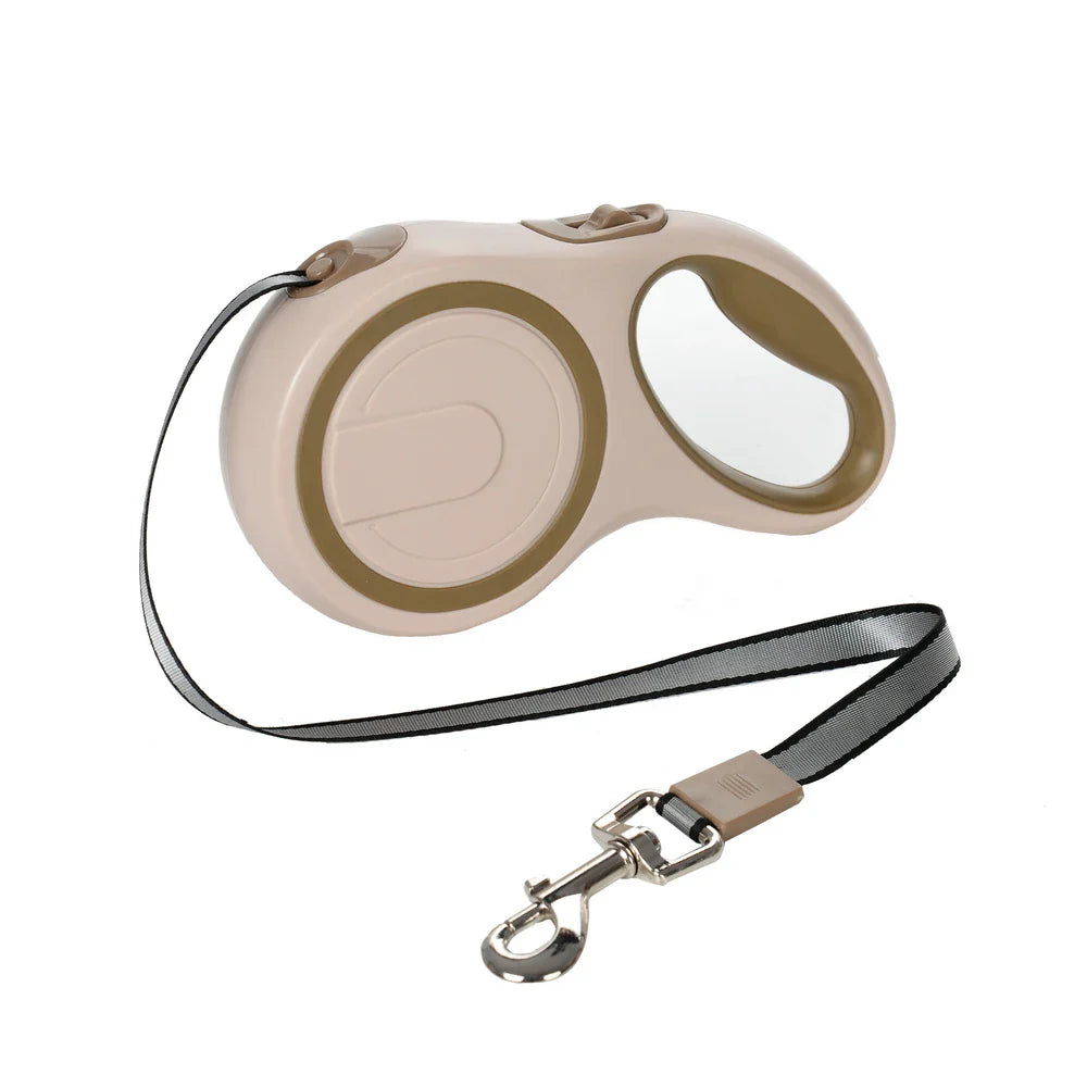Retractable Dog Leash 8m (26 ft) Extendable Nylon Leash for Small, Medium & Large Dogs and Cats