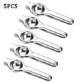 Stainless Steel Lemon Squeezer Manual Citrus Press - Handheld Lemon & Orange Juicer 8.3 x 2.6 in (21 x 6.5 cm)