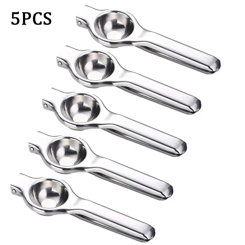 Stainless Steel Lemon Squeezer Manual Citrus Press - Handheld Lemon & Orange Juicer 8.3 x 2.6 in (21 x 6.5 cm)