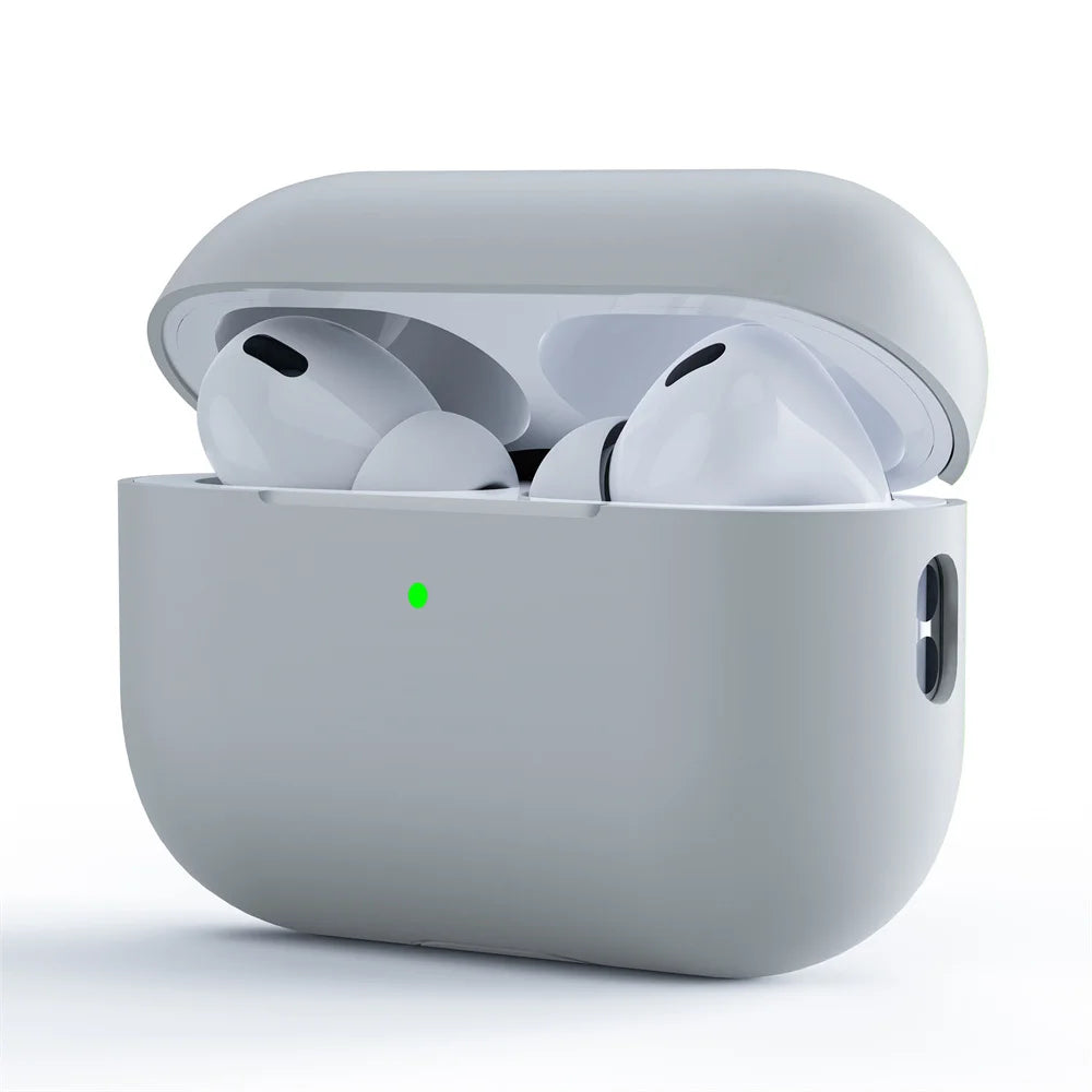 Ultra-Thin Silicone Earbud Case — Protective Charging Case Cover for True Wireless Earbuds (Lightweight, Anti-Slip)
