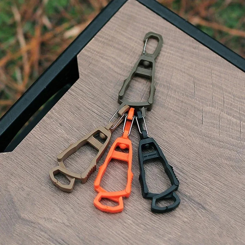 Anti-Drop Glove Clip Hanger, Portable Work Gloves Holder Belt Clamp for Construction & Outdoor