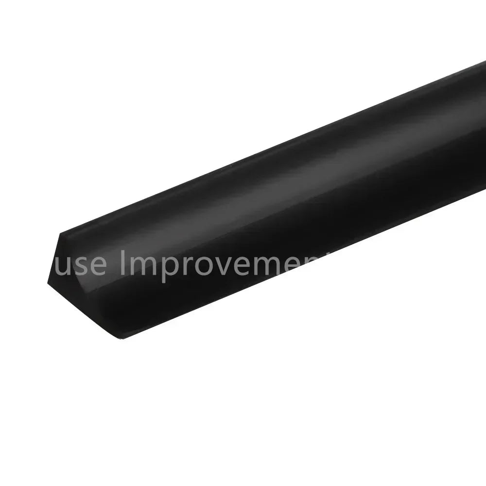 Self-Adhesive Silicone Water Stopper Strip 12 x 20 mm (0.47 x 0.79 in) for Shower, Washing Machine & Door Threshold