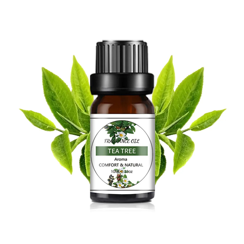 10ml (0.34 fl oz) Organic Essential Oil, 33 Scents Aromatherapy Fragrance Oil for Diffuser, Candle & Soap Making, Sleep