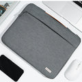 Multi-Pocket Shockproof Laptop Sleeve with Handle — Zipper Case for 13/14/15.6/16-Inch Laptops (33–41 cm)
