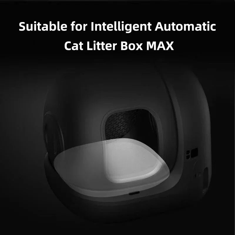 Detachable Cat Litter Mat for Automatic Litter Boxes — Waterproof, Scratch-Resistant, Non-Stick Pet Toilet Mat