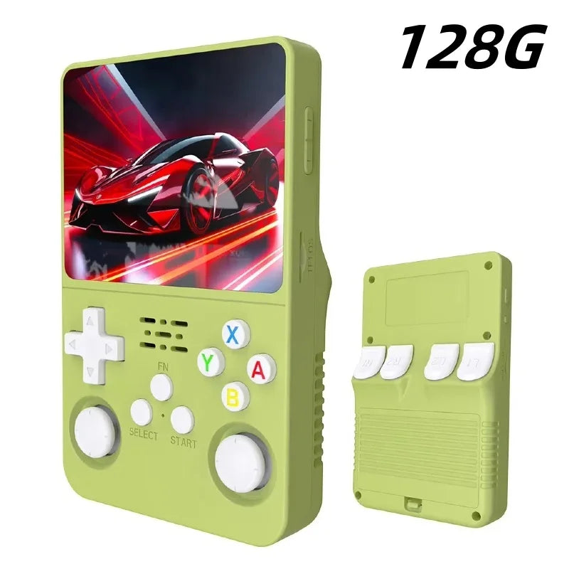Retro Handheld Game Console 3.5-inch IPS | 15,000+ Games | Linux Portable Pocket Player | Dual RAM | 64GB/128GB
