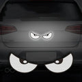 Reflective Devil Eye Car Stickers - 2-Pack Visibility & Safety Decals