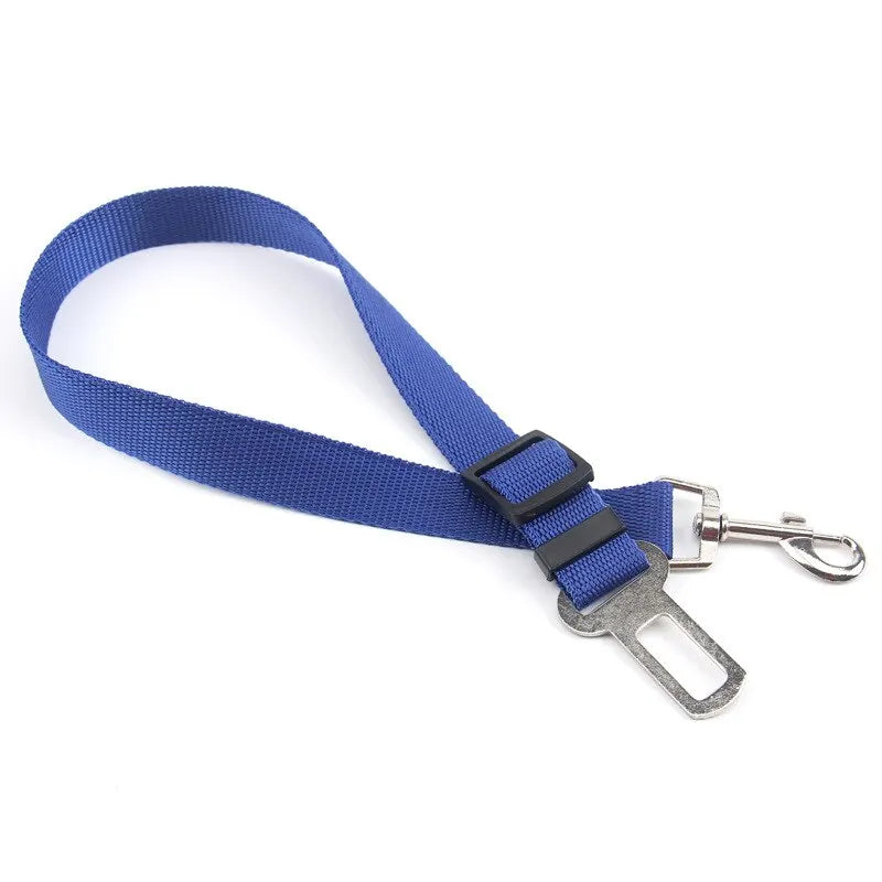 Adjustable Pet Car Seat Belt Harness for Dogs & Cats – Breakaway Travel Leash Restraint