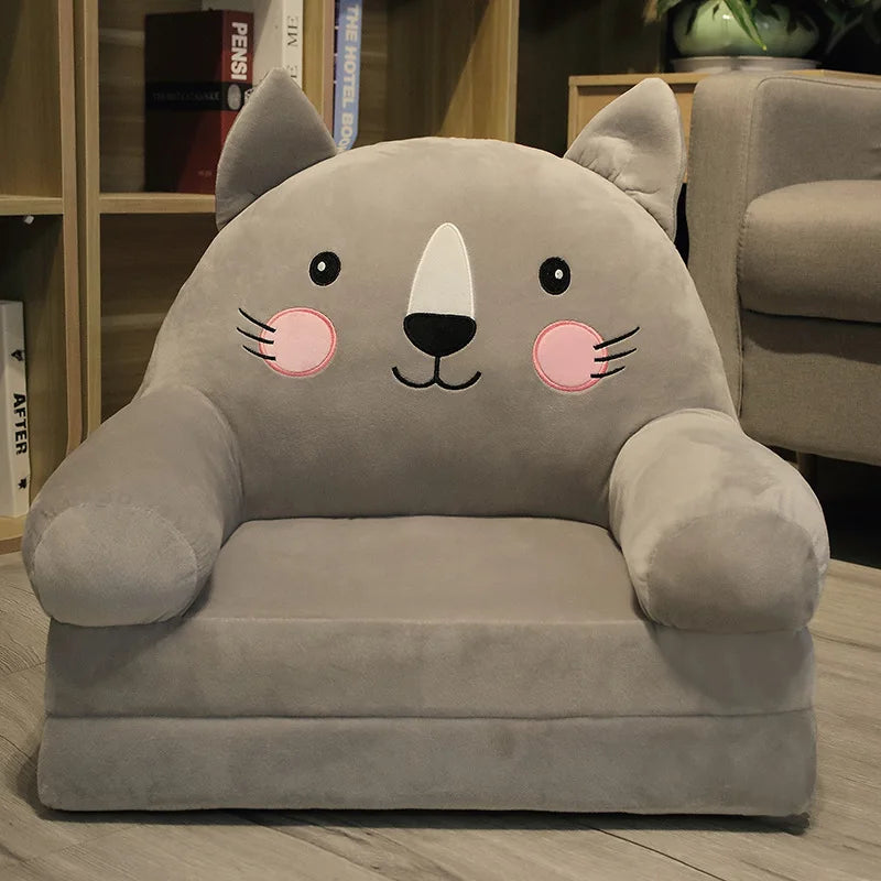 Children's Cartoon Folding Sofa Bed – Princess Toddler Convertible Chair