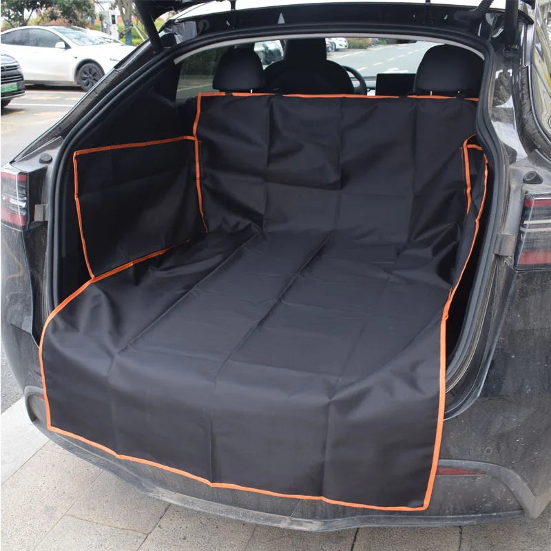 Waterproof Dog Car Seat Cover Hammock — Universal Rear Seat Protector for Small, Medium & Large Dogs, 185 x 105 x 38 cm (73 x 41 x 15 in)