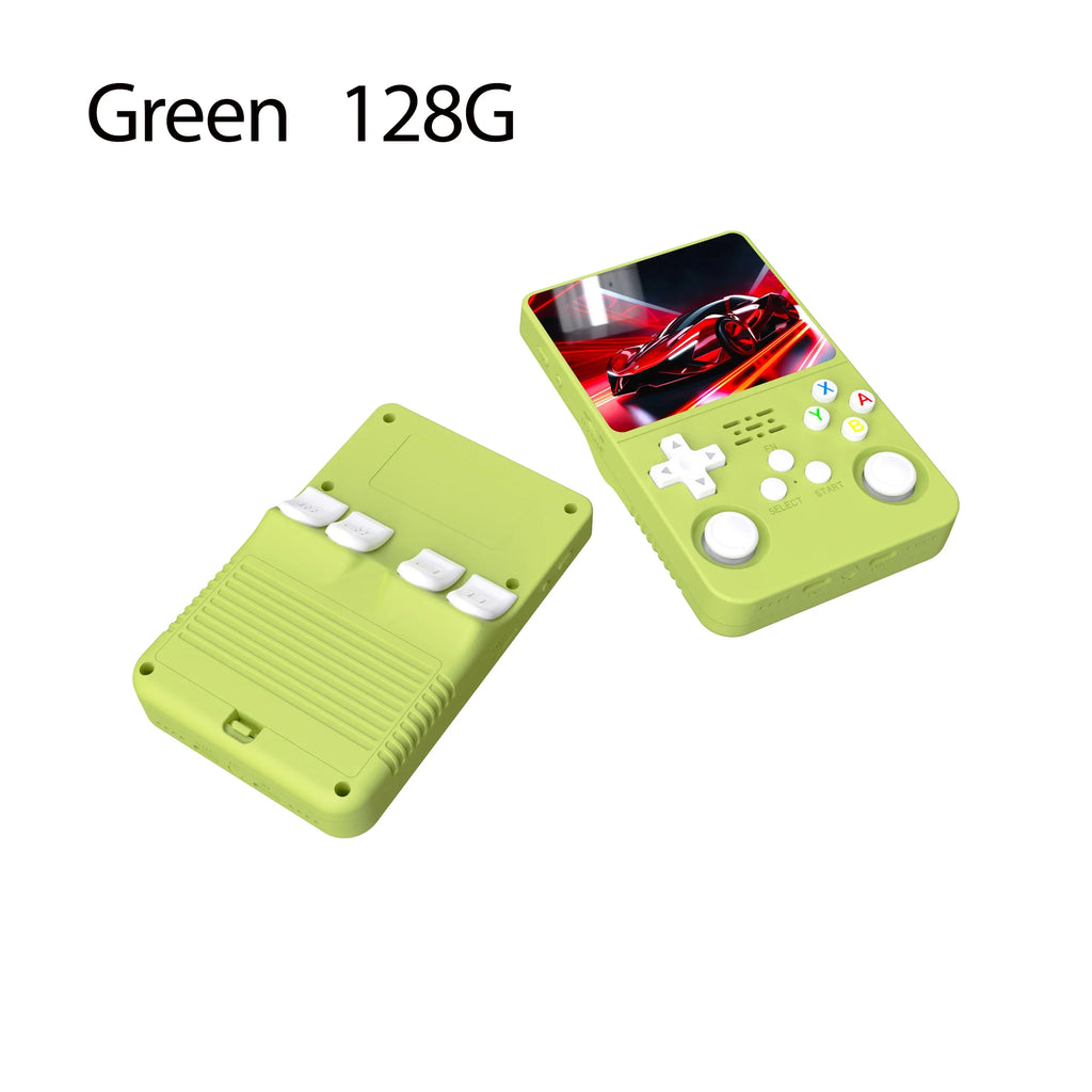 Retro Handheld Game Console 3.5-Inch (8.9 cm) IPS 640x480 — 3200mAh Portable Pocket Gamer with Dual Joysticks, Bluetooth & USB-C, 15,000+ Classic Games