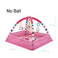 Baby Activity Gym Play Mat with Toy Rack – Educational Crawling Blanket & Infant Sensory Rug