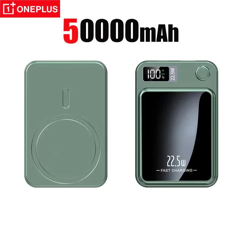 Magnetic Wireless Power Bank 200000mAh 22.5W Fast Charging Portable Charger with Digital Display for iOS & Android