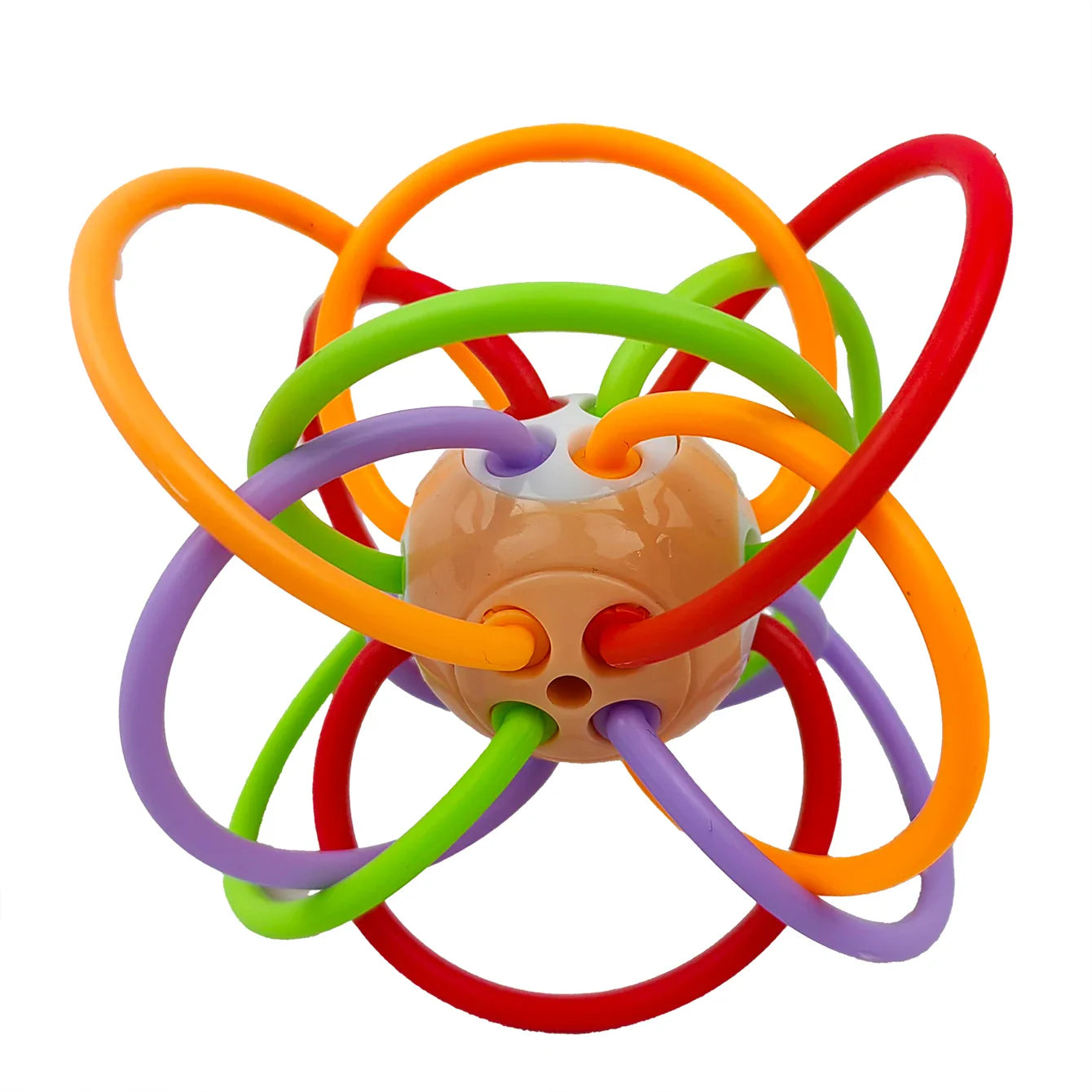 Manhattan Square Golfer Teether Ball – Educational Baby Toy