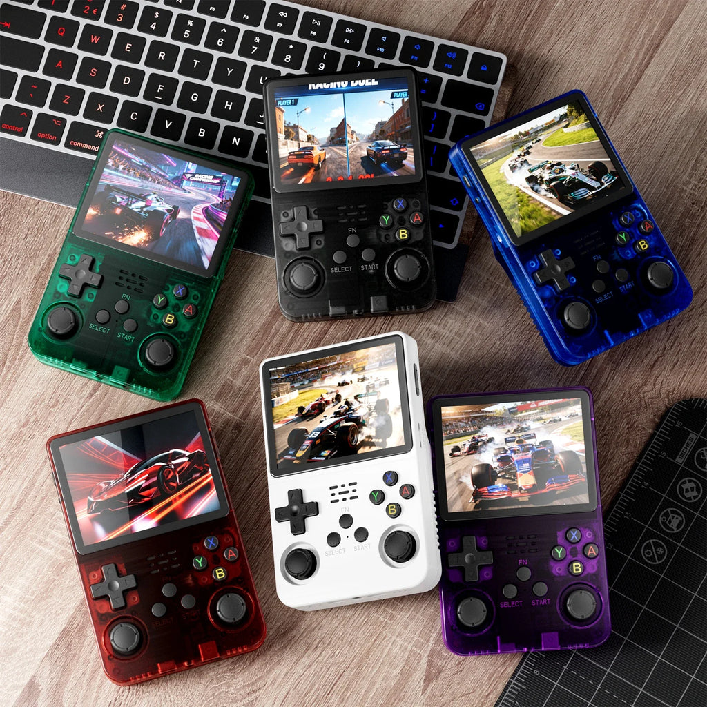 3.5-Inch IPS Retro Handheld Game Console 640x480 HD, 64GB Built-In, 16,000+ Classic Games Portable Pocket Player