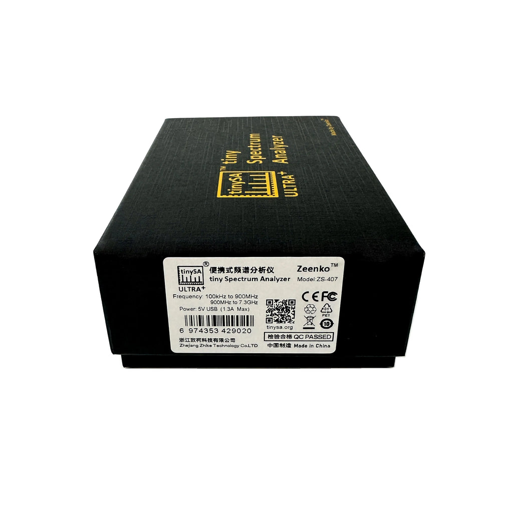 Handheld Tiny Spectrum Analyzer 4-inch (10.2 cm) Display 5000mAh Battery 100 kHz - 7.3 GHz
