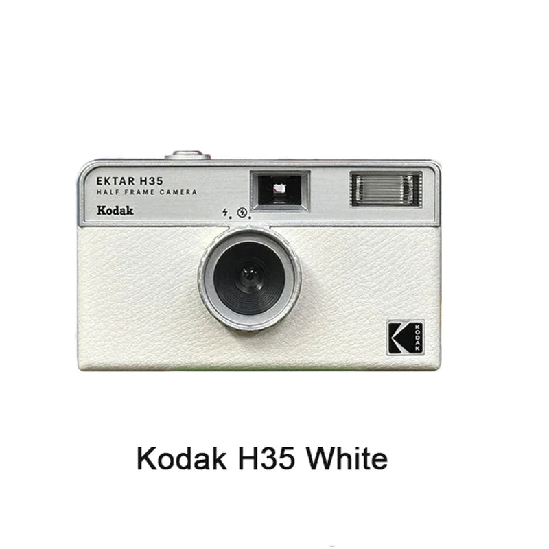 35mm Half Frame Film Camera with Built-in Flash — Reusable Pocket Retro Camera, Ideal Gift