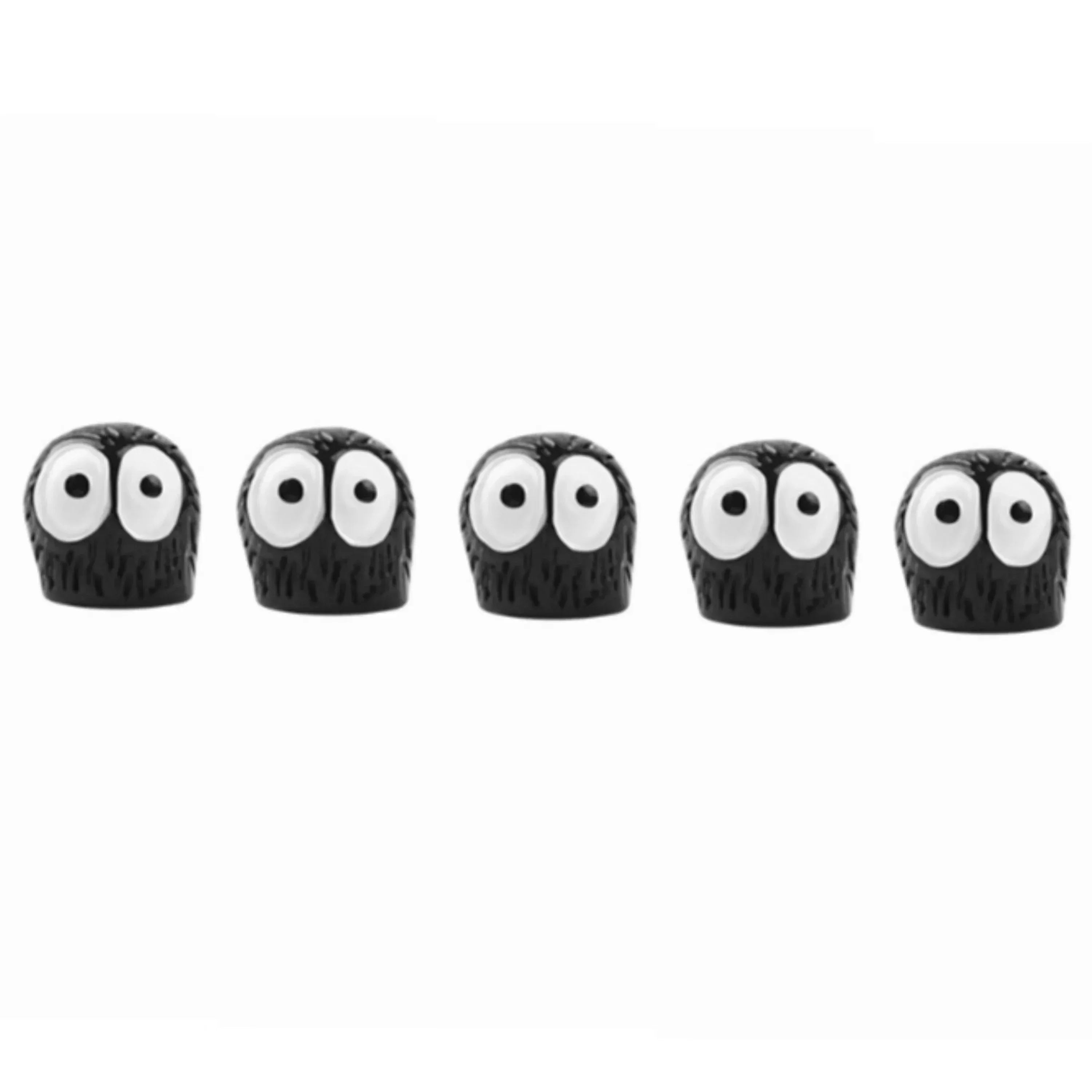 Cute Black Elf Car Interior Decorations 5/10/20 Pack - Funny Auto Console & Rearview Mirror Ornaments