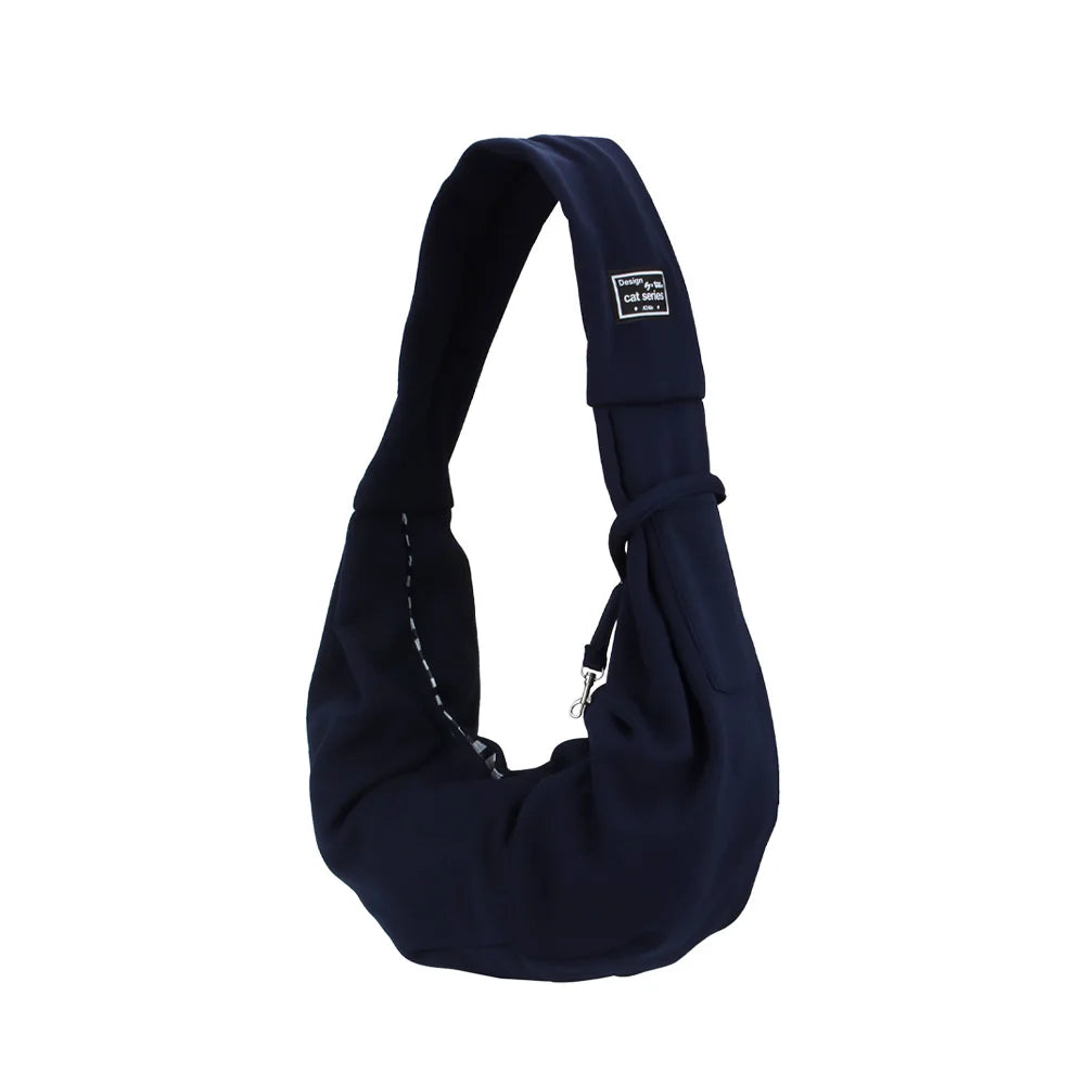 Portable Pet Shoulder Carrier with Phone Pocket – Travel Handbag for Small Dogs & Cats