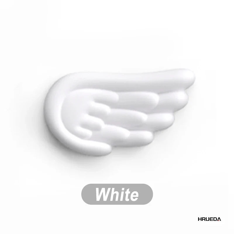 Angel Wing Memory Foam Wrist Rest & Mouse Pad for Mechanical Keyboard and Laptop — Ergonomic Wrist Support