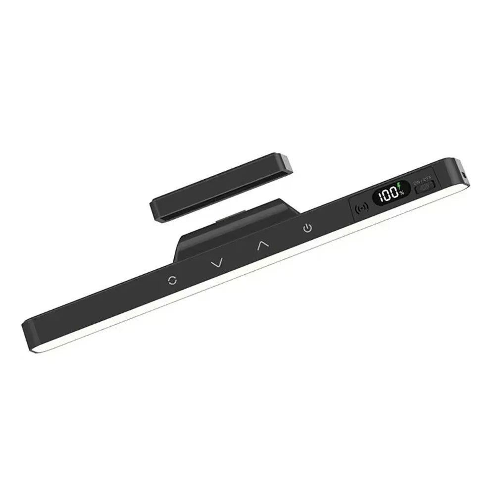 Magnetic Touch LED Desk Lamp Rechargeable USB-C Night Light 5 Color Temps 360° Rotating Bedside & Cabinet Light