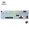 Mechanical Gaming Keyboard — Tri-Mode Bluetooth/2.4G/Wired, Hot-Swappable 108-Key, RGB, 1.14" (29 mm) TFT Smart Display, Multi-Function Knob, 8000mAh Battery, PBT Keycaps