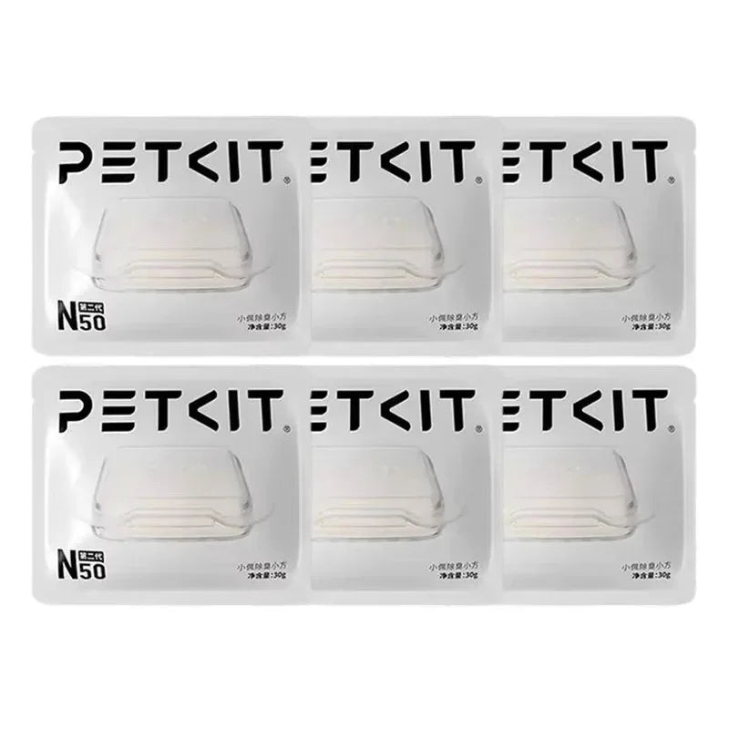 Deodorant Cube Refill for Automatic Cat Litter Box, 3-Pack (5 x 5 x 1 cm / 1.97 x 1.97 x 0.39 in) Odor Control