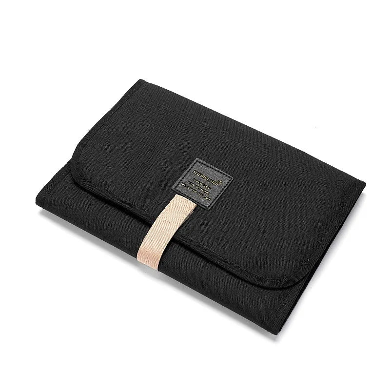 Foldable Waterproof Baby Changing Pad - Portable Newborn & Toddler Diaper Mat, 58.5×30.5 cm (23×12 in), Oxford Fabric