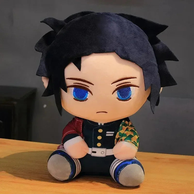 Demon Slayer 20cm (7.9 in) Plush Dolls - Anime Kimetsu No Yaiba Tanjirou Nezuko Zenitsu Kyojuro Soft Stuffed Toys for Kids & Collectors