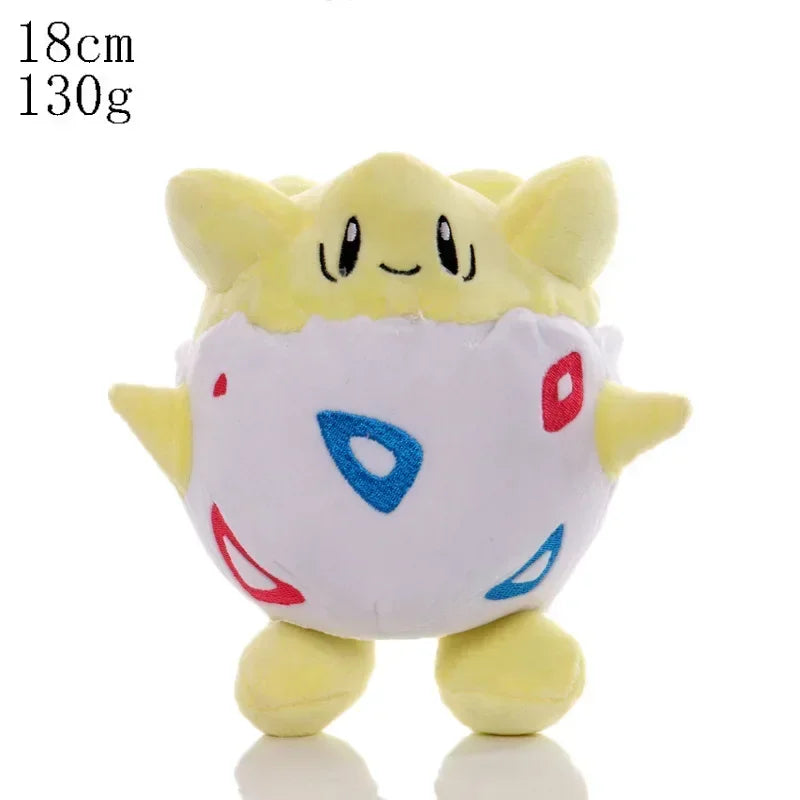 Cute Pikachu Pichu Charmander Bulbasaur Squirtle Psyduck Eevee Plush Soft Stuffed Doll 6-12 in (15-30 cm)