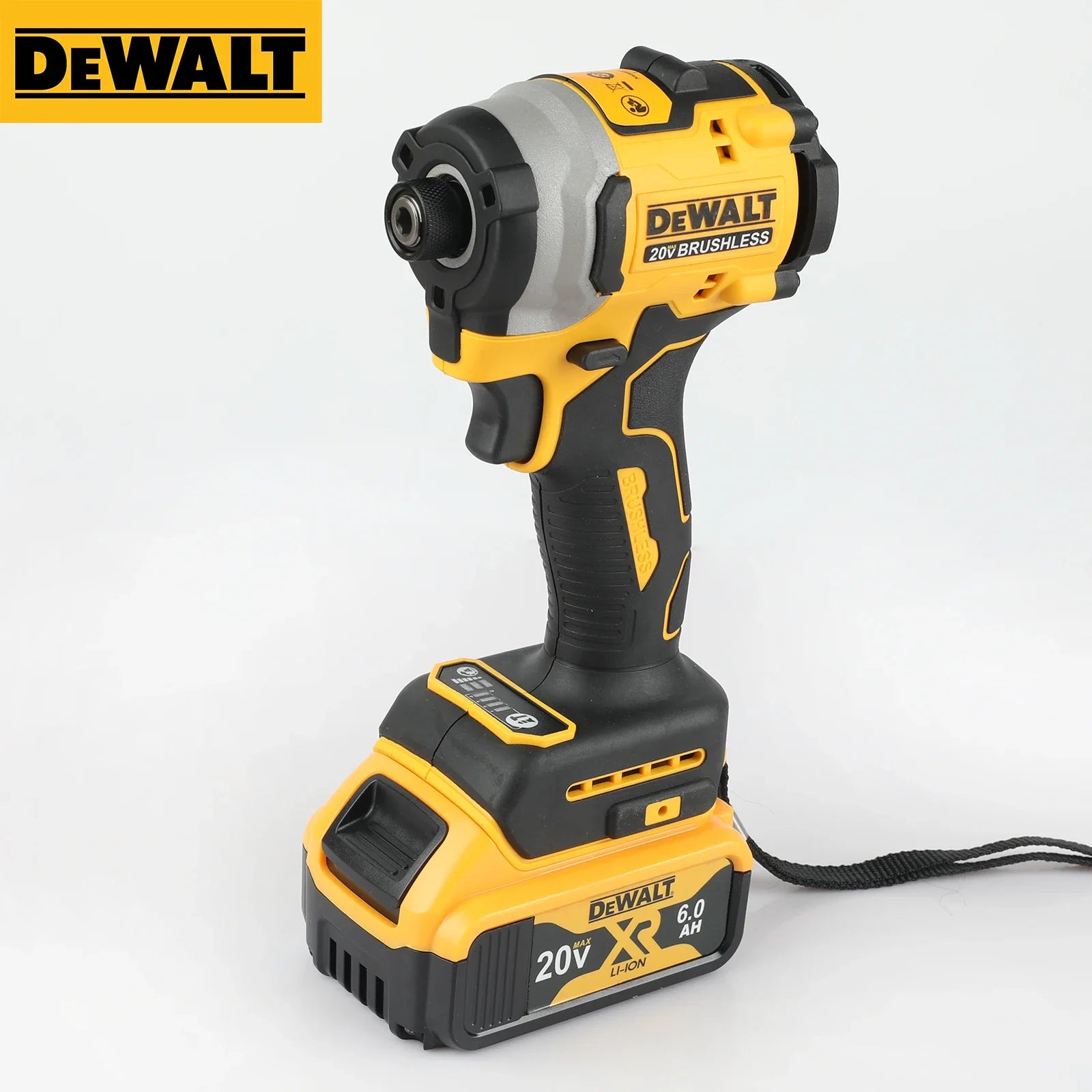 Rechargeable 20V Cordless Electric Screwdriver, High Torque Lithium Battery Power Tool