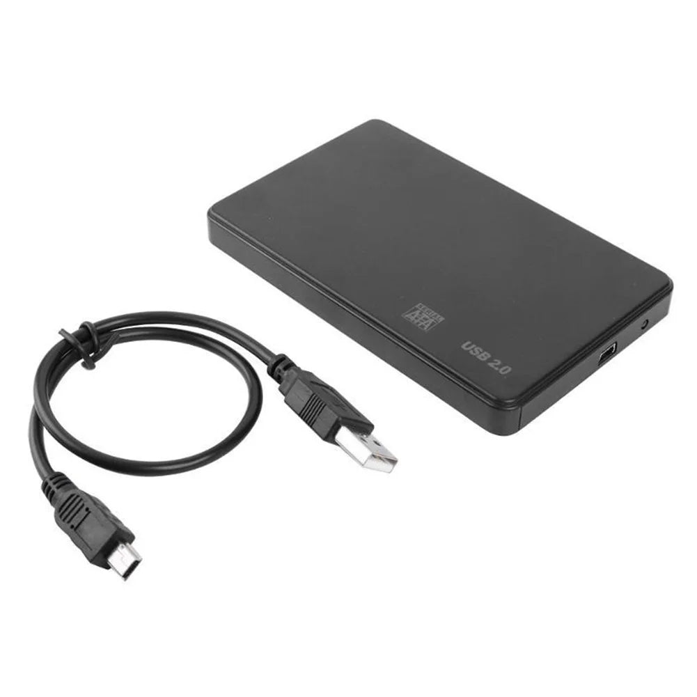 2.5-Inch SATA SSD/HDD USB 3.0 Hard Drive Enclosure - 3TB Support, USB 2.0/3.0 SuperSpeed Portable Case
