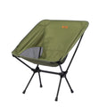 Ultralight Foldable Camping Chair – Portable Backpacking Moon Chair for Beach, Picnic & Fishing (900 g / 2.0 lb, 1-Pack)