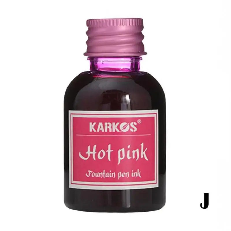 30ml Fountain Pen Ink Bottle (1.01 fl oz) — Water-Based Calligraphy Refill Ink for Stationery & School