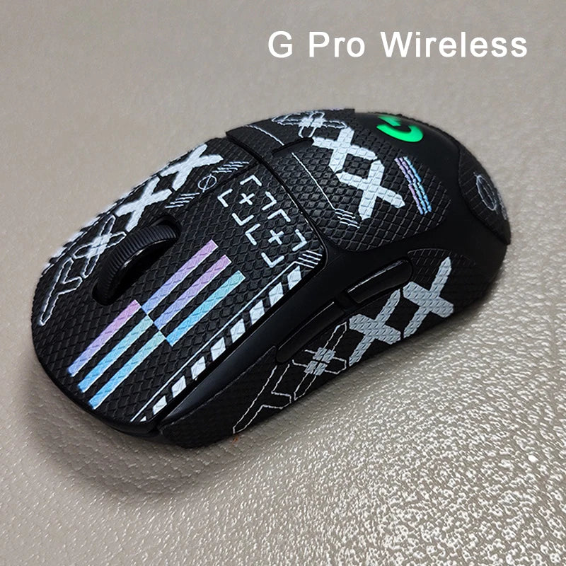 Mouse Grip Tape Skates for G Pro X Superlight, Non-Slip Sweat-Wicking Full-Body Sticker