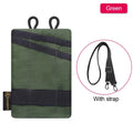 Mini Tactical EDC Waist Pouch Canvas Belt Bag - Card, Key & Coin Organizer 5.7 x 3.7 in (14.5 x 9.5 cm)