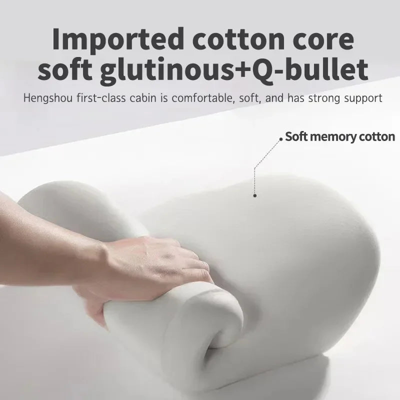 Memory Foam Lumbar Support Pillow for Car, Office & Gaming Chairs, Postpartum Back Pain Relief