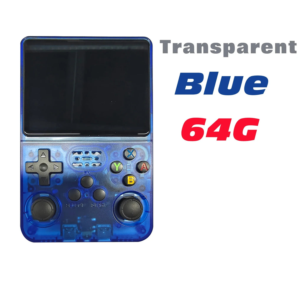 Retro Handheld Game Console 3.5-Inch (89 mm) IPS Screen Linux Pocket Player 64GB/128GB/256GB Expandable to 1TB